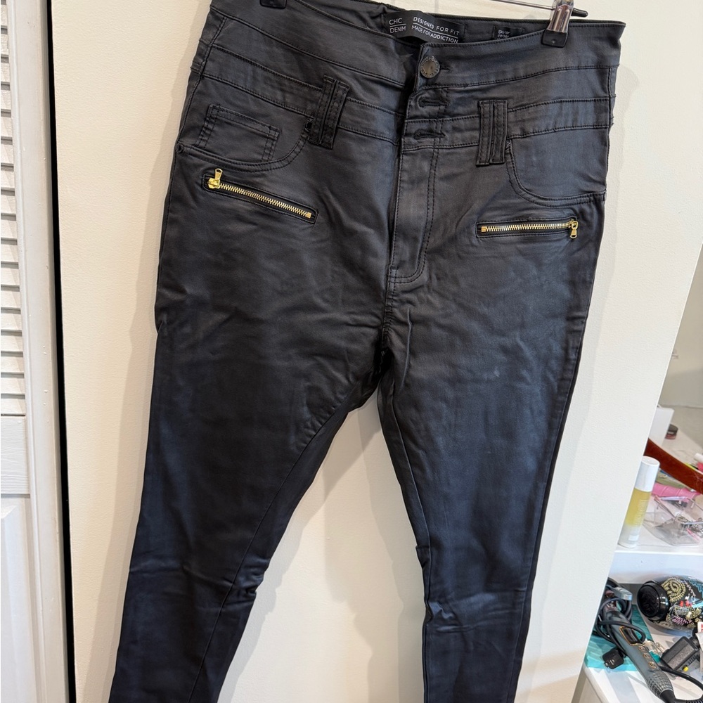 City Chic Black Skinny Jeans for Women